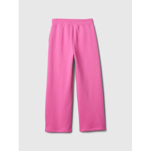 갭 Kids Gap Logo Wide-Leg Sweatpants