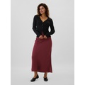 Satin Midi Slip Skirt