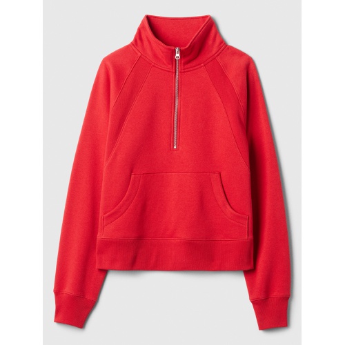 갭 Relaxed Fleece Half-Zip Sweatshirt