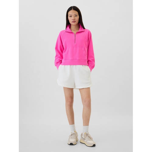 갭 Relaxed Fleece Half-Zip Sweatshirt