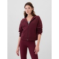 Relaxed Fleece Zip Hoodie