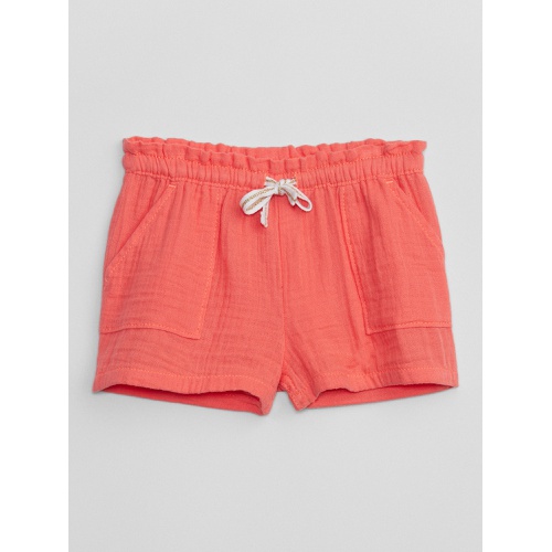 갭 babyGap Gauze Pull-On Shorts