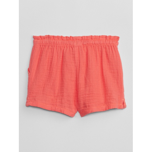 갭 babyGap Gauze Pull-On Shorts