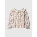 babyGap Puff Sleeve Peter Pan Top