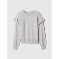 Kids CashSoft Ruffle Sweater