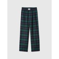 Kids 100% Recycled Plaid Flannel PJ Pants