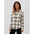 Plaid Flannel Big Shirt