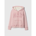 Kids Gap Logo Sherpa-Lined Zip Hoodie