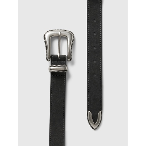 갭 Vegan-Leather Western Belt