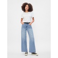 High Rise Drapey Soft Wide-Leg Jeans