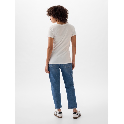 갭 Mid Rise Girlfriend Jeans