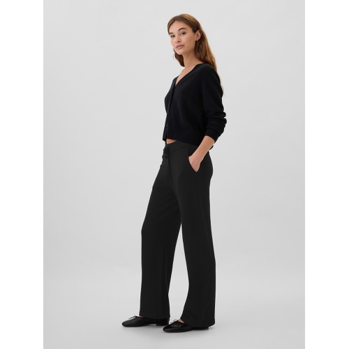 갭 CashSoft Wide-Leg Sweater Pants