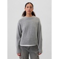 CashSoft Relaxed Crewneck Sweater