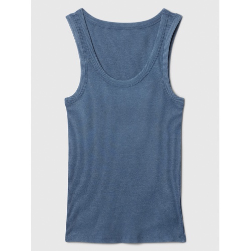 갭 Ribbed Scoopneck Tank Top