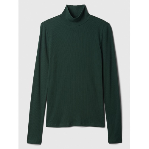 갭 Ribbed Turtleneck T-Shirt