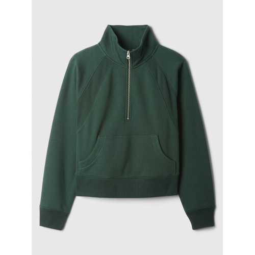 갭 Relaxed Fleece Half-Zip Sweatshirt