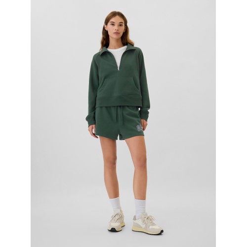 갭 Relaxed Fleece Half-Zip Sweatshirt