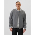 Relaxed Varsity Bomber Jacket