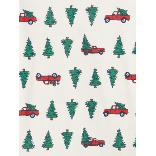 갭 Kids & babyGap 100% Organic Cotton Christmas Tree PJ Set