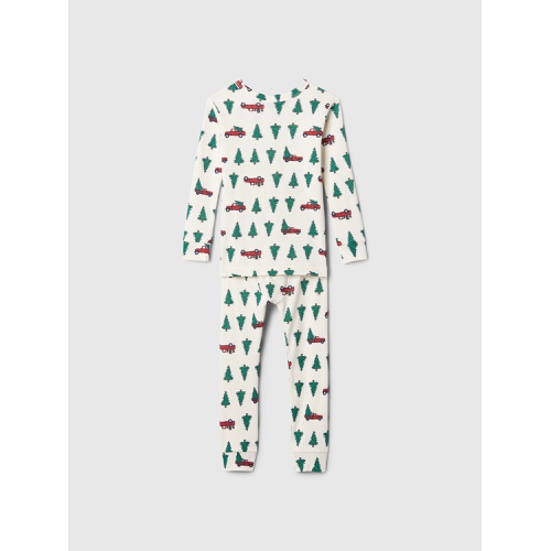 갭 Kids & babyGap 100% Organic Cotton Christmas Tree PJ Set