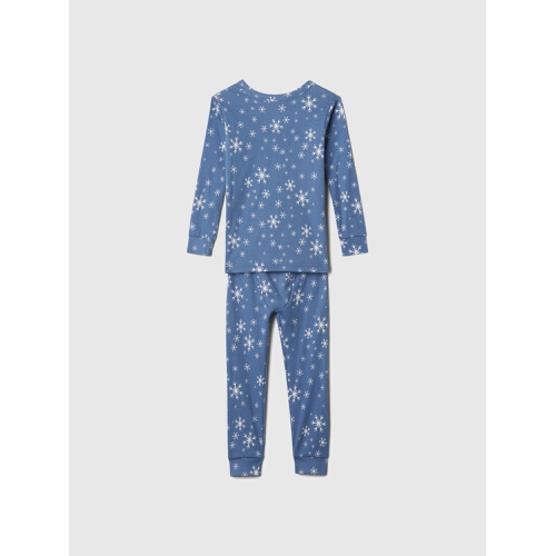 갭 Kids & babyGap 100% Organic Cotton Snowflake PJ Set