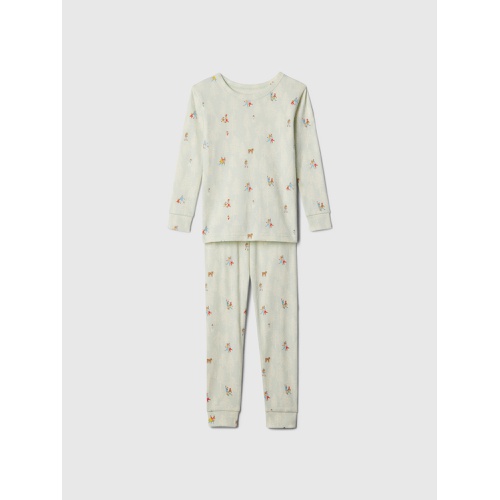 갭 Kids & babyGap 100% Organic Cotton Christmas Tree PJ Set