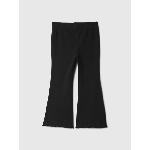 갭 babyGap Ribbed Flare Pull-On Leggings