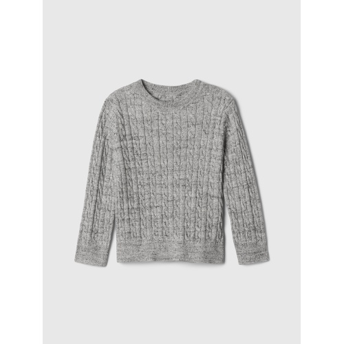 갭 babyGap Cable-Knit Crewneck Sweater