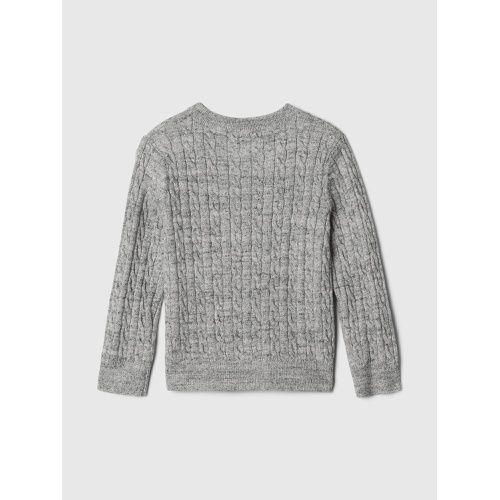 갭 babyGap Cable-Knit Crewneck Sweater