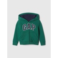 babyGap Logo Sherpa-Lined Zip Hoodie