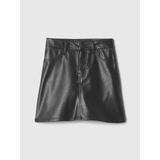 Kids 100% Recycled Vegan-Leather Skirt