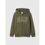 Kids Gap Logo Sherpa-Lined Zip Hoodie