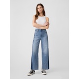 High Rise Wide-Leg Crop Jeans