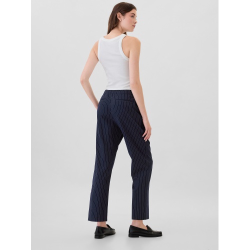 갭 Recycled Mid Rise Easy Straight Leg Pants