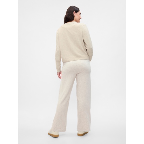 갭 CashSoft Wide-Leg Sweater Pants