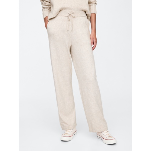 갭 CashSoft Wide-Leg Sweater Pants