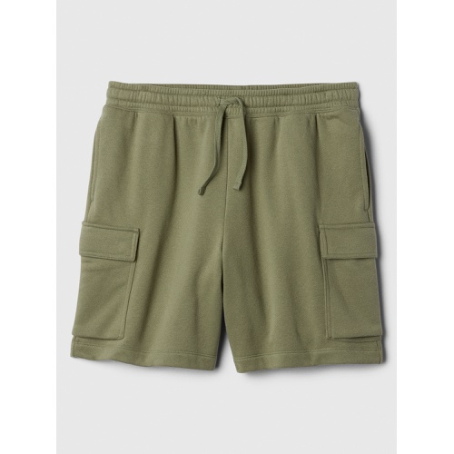 갭 8 Fleece Cargo Shorts