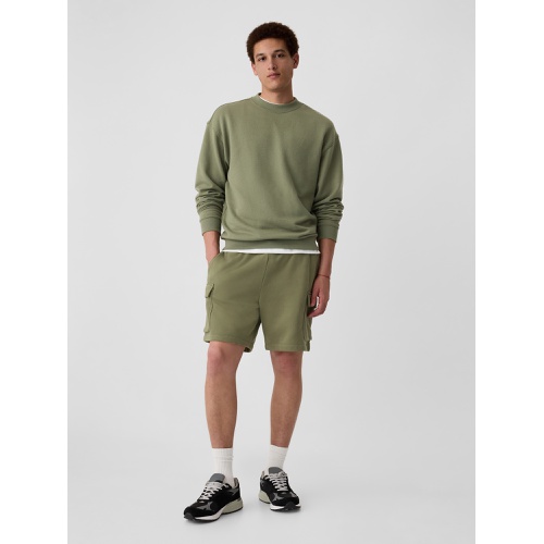 갭 8 Fleece Cargo Shorts