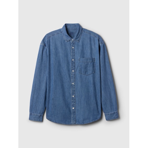 갭 Denim Big Shirt