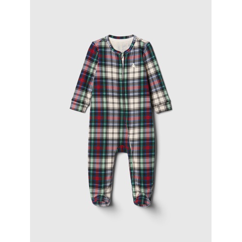 갭 Baby Print Two-Way Zip One-Piece