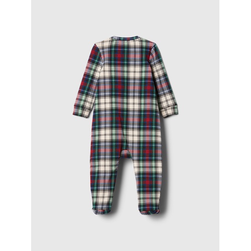 갭 Baby Print Two-Way Zip One-Piece