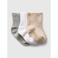 babyGap Ribbed Crew Socks (3-Pack)