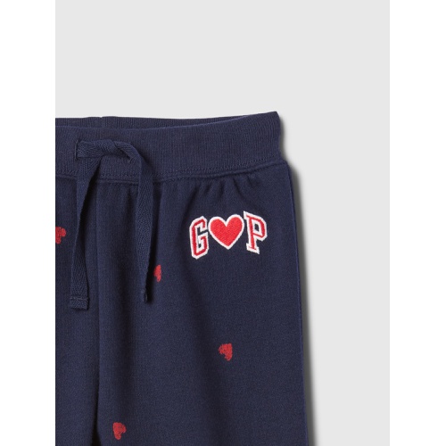 갭 babyGap Logo Wide-Leg Pull-On Pants