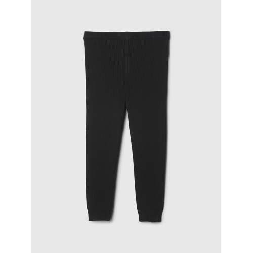 갭 babyGap Ribbed Sweater Pull-On Leggings