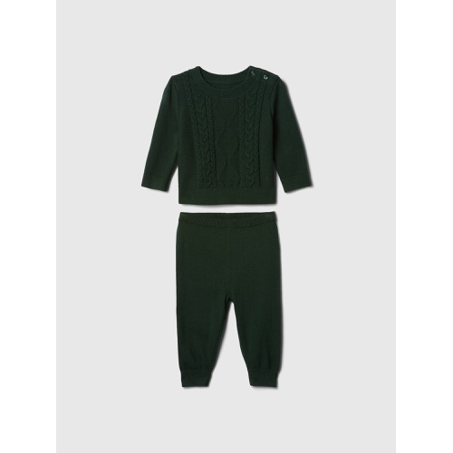 갭 Baby Cable-Knit Two-Piece Outfit Set