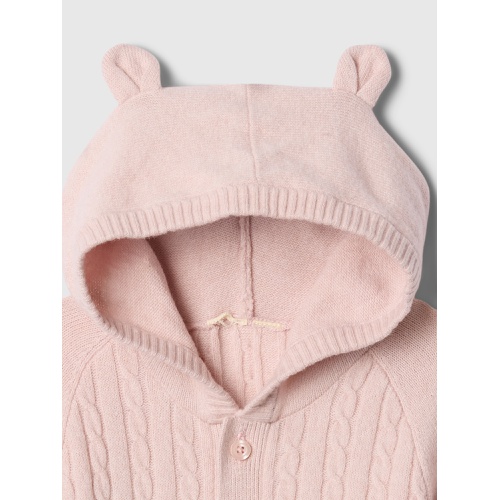 갭 Baby CashSoft Cable-Knit Sweater One-Piece