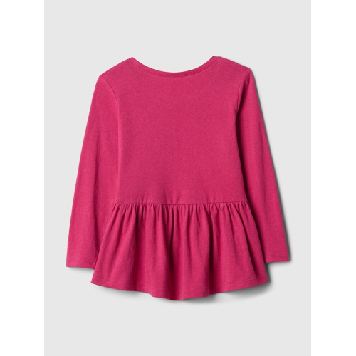 갭 babyGap Peplum Top