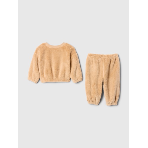 갭 Baby Sherpa Two-Piece Outfit Set