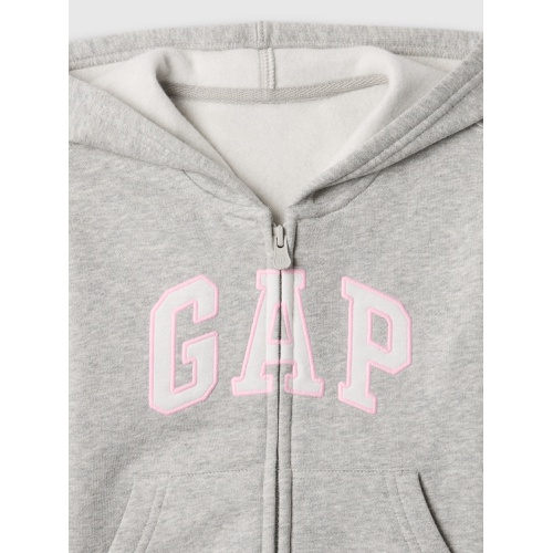 갭 babyGap Logo Zip Hoodie