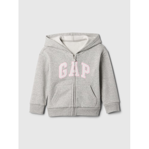 갭 babyGap Logo Zip Hoodie